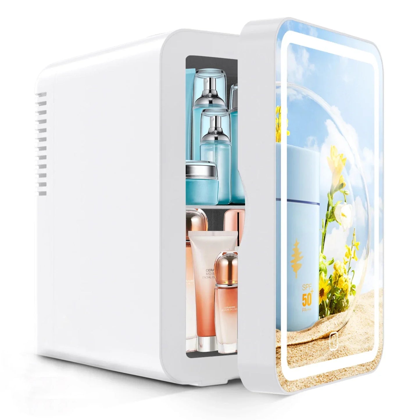 Mini Réfrigérateur à Maquillage LED 6L — Chaud & Froid, Portable