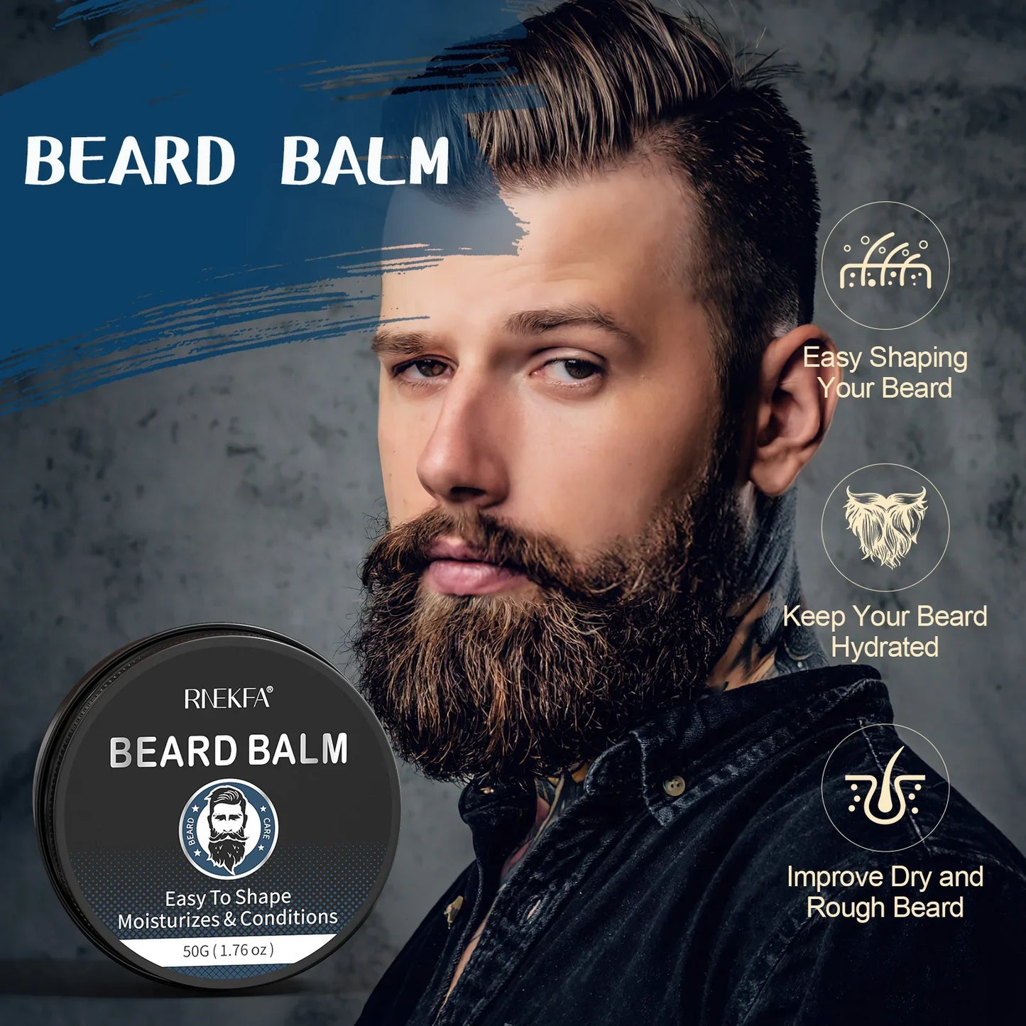 Set de toilettage pour barbe homme