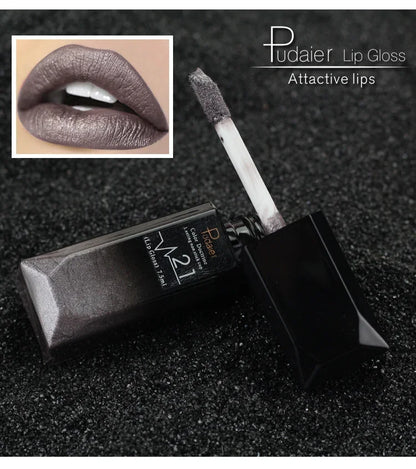 Gloss Lèvres Mat Longue Tenue — Velvet Waterproof, 21 Teintes