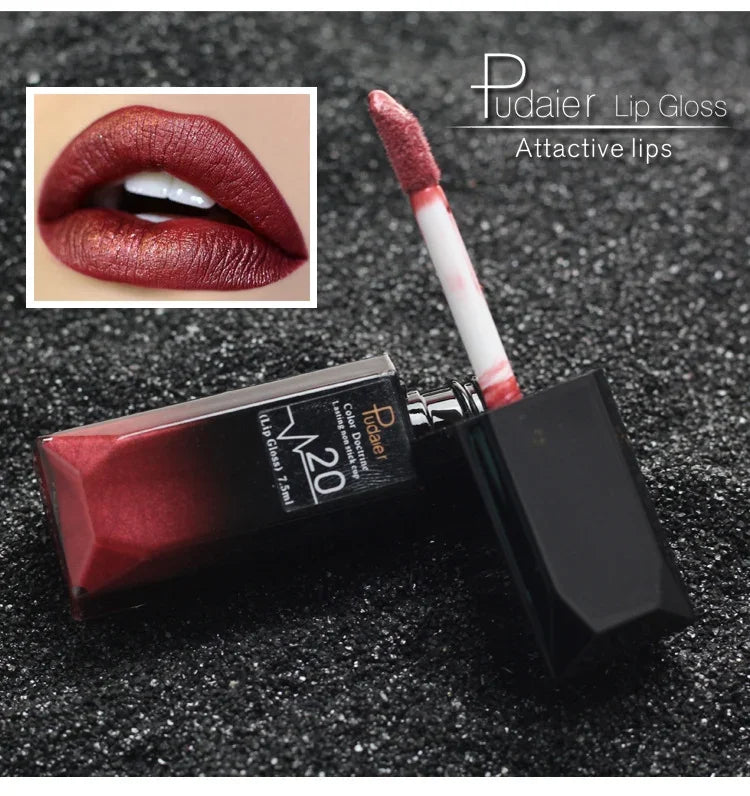 Gloss Lèvres Mat Longue Tenue — Velvet Waterproof, 21 Teintes