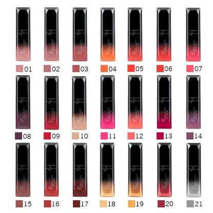 Gloss Lèvres Mat Longue Tenue — Velvet Waterproof, 21 Teintes