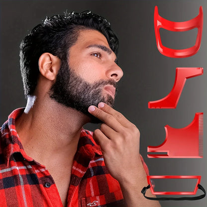 Kit de façonnage de barbe 4-en-1