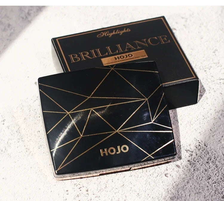 Palette Highlighter & Bronzer Illuminateur — Poudre Shimmer Dorée, Contouring Visage