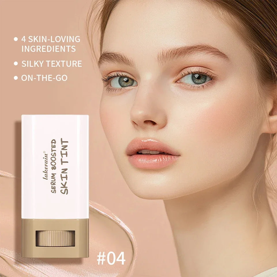 Fond de Teint Stick Sérum — Waterproof, Hydratant & Couvrant