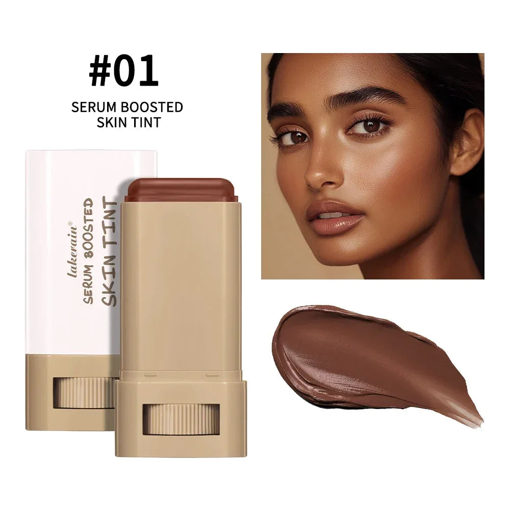 Fond de Teint Stick Sérum — Waterproof, Hydratant & Couvrant