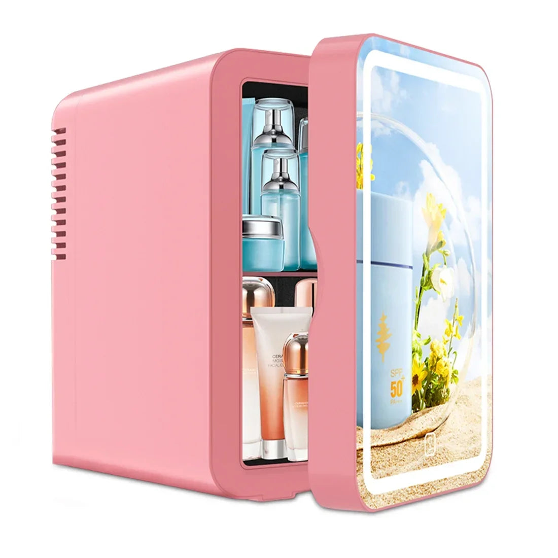 Mini Réfrigérateur à Maquillage LED 6L — Chaud & Froid, Portable