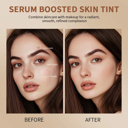 Fond de Teint Stick Sérum — Waterproof, Hydratant & Couvrant