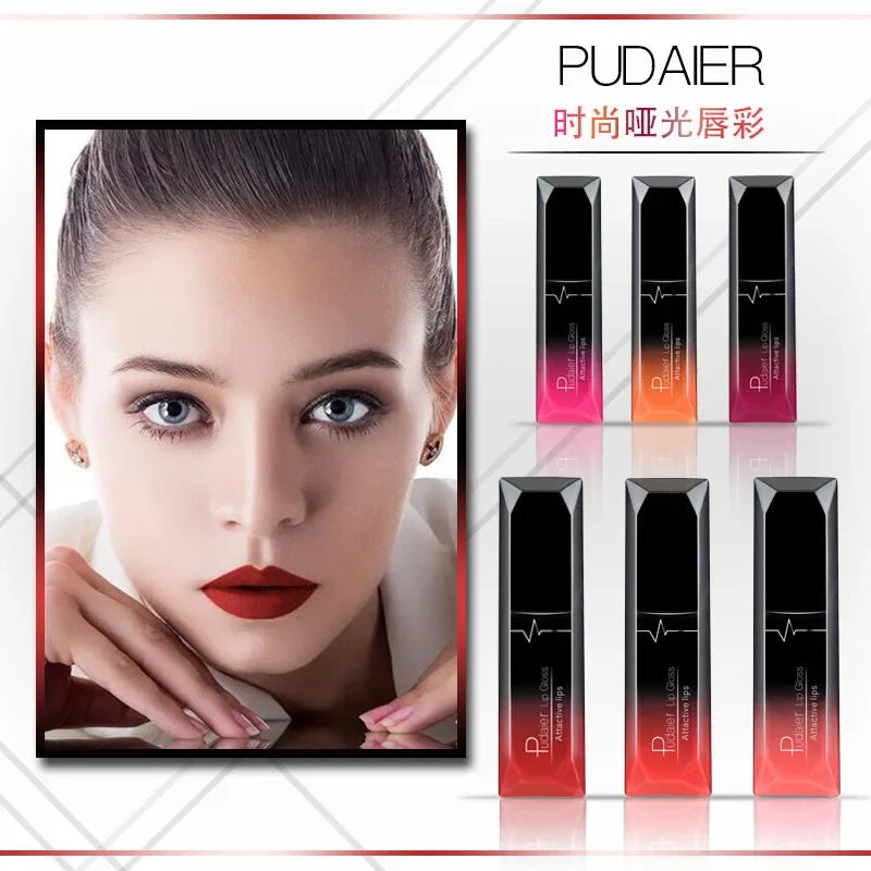 Gloss Lèvres Mat Longue Tenue — Velvet Waterproof, 21 Teintes