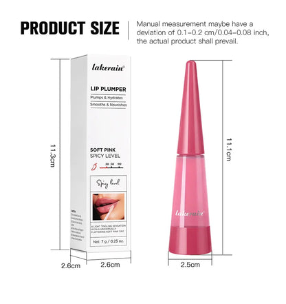 Huile Repulpante à Lèvres — Gloss Volumisant Hydratant Longue Tenue