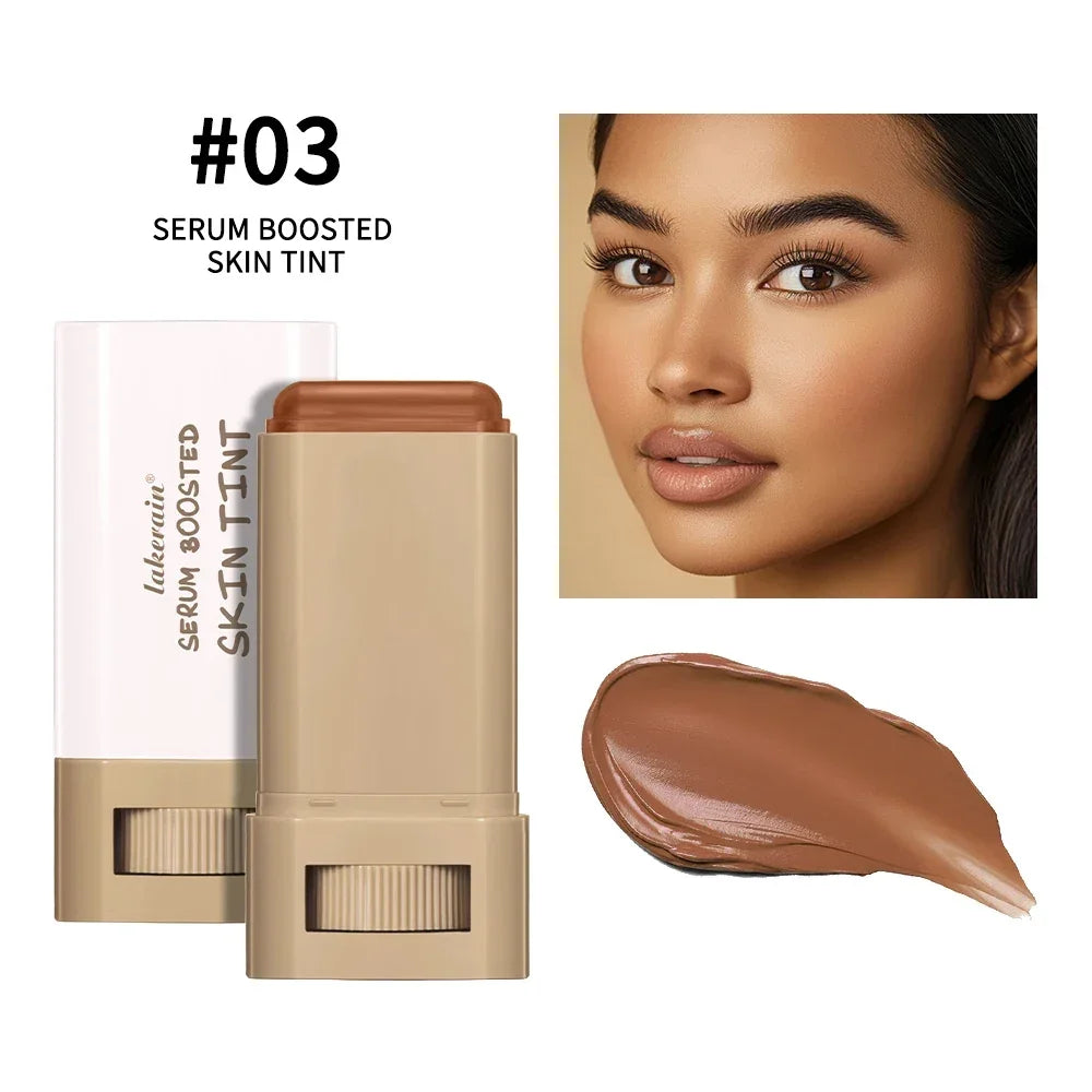 Fond de Teint Stick Sérum — Waterproof, Hydratant & Couvrant