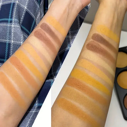 Palette Fond de Teint 9 Couleurs — Contouring, Correcteur & Anti-Brillance