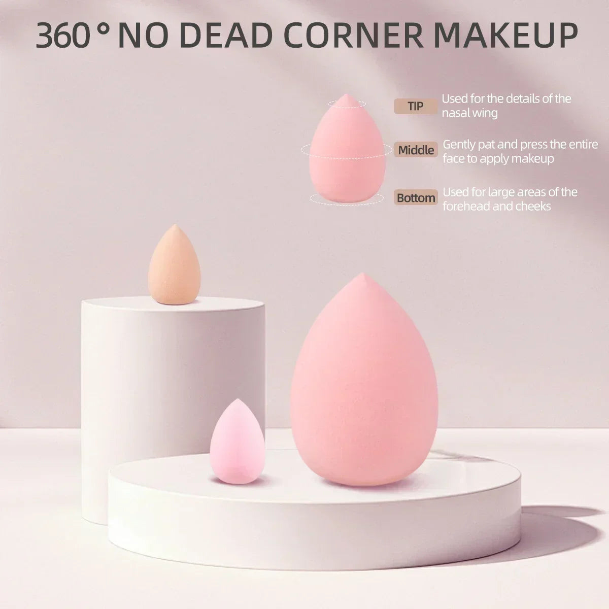 Set de Pinceaux Maquillage Professionnel — 8 à 40 Pièces, Poils Doux