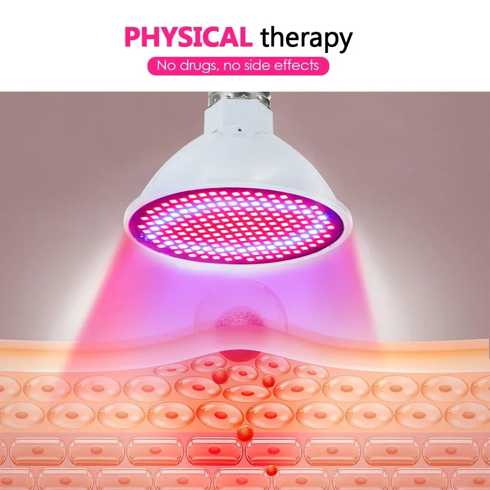 Ampoule LED Luminothérapie — Anti-Âge Corps & Visage 660nm/850nm