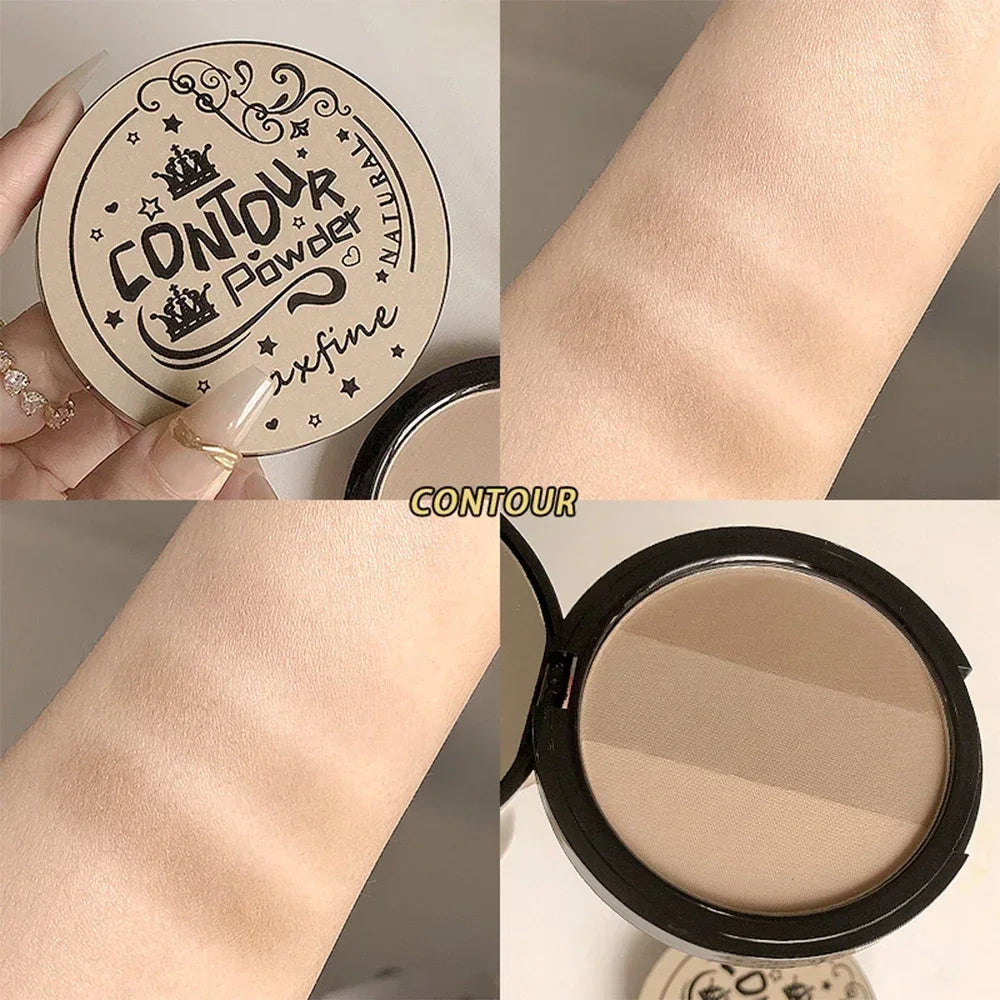 Poudre Contouring Mate & Blush — Longue Tenue Waterproof, Fini Naturel