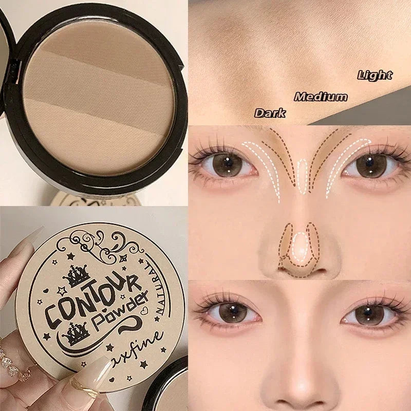 Poudre Contouring Mate & Blush — Longue Tenue Waterproof, Fini Naturel