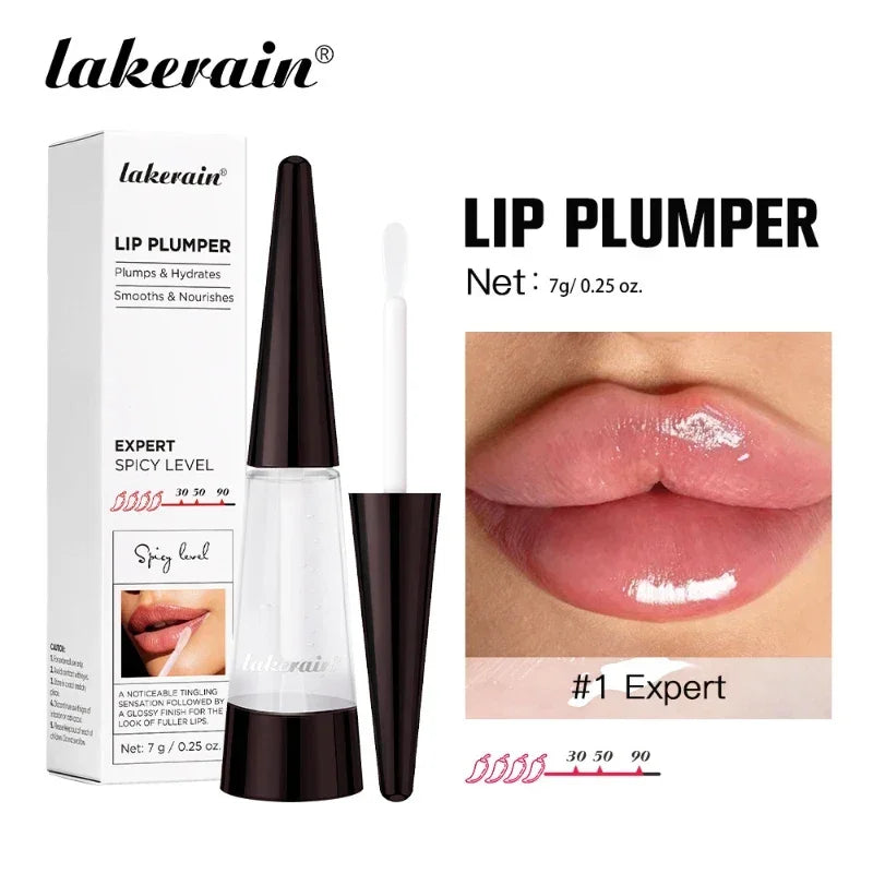 Huile Repulpante à Lèvres — Gloss Volumisant Hydratant Longue Tenue
