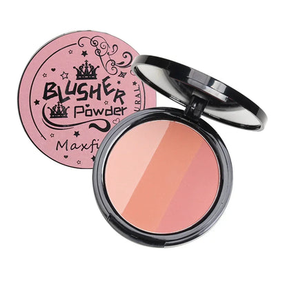 Poudre Contouring Mate & Blush — Longue Tenue Waterproof, Fini Naturel