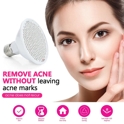 Ampoule LED Luminothérapie — Anti-Âge Corps & Visage 660nm/850nm