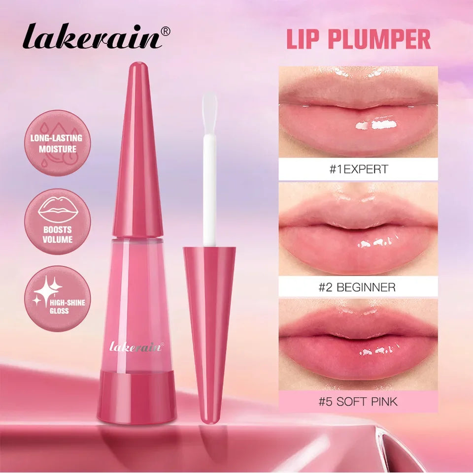Huile Repulpante à Lèvres — Gloss Volumisant Hydratant Longue Tenue