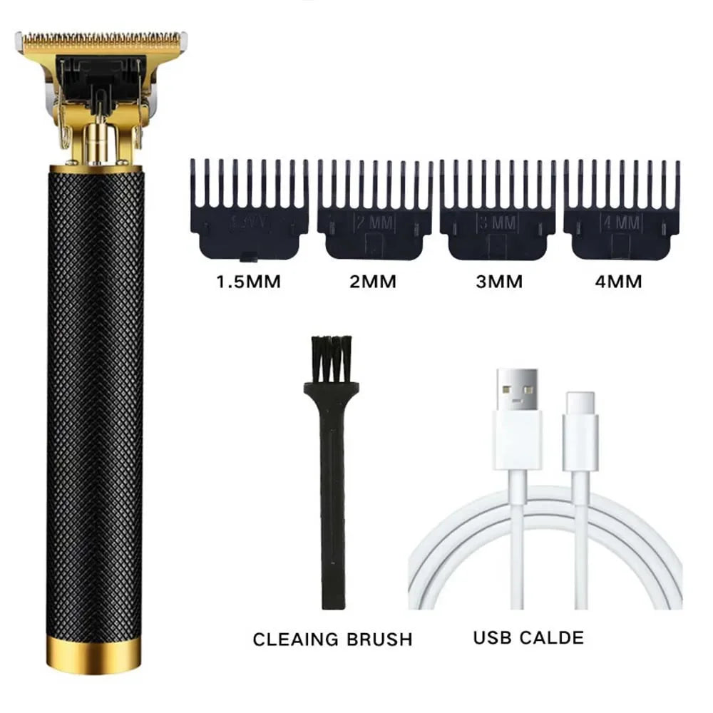 Tondeuse à cheveux électrique Rechargeable USB, ensemble tondeuse à cheveux sans fil pour la coupe de cheveux, tondeuse professionnelle pour barbe