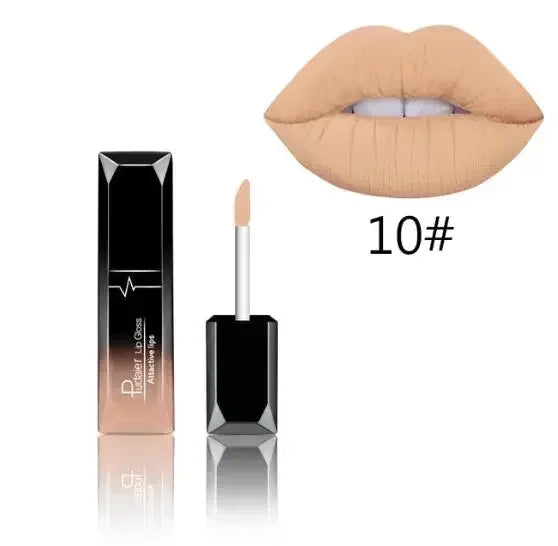 Gloss Lèvres Mat Longue Tenue — Velvet Waterproof, 21 Teintes