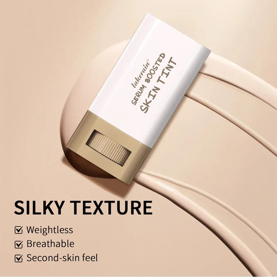 Fond de Teint Stick Sérum — Waterproof, Hydratant & Couvrant
