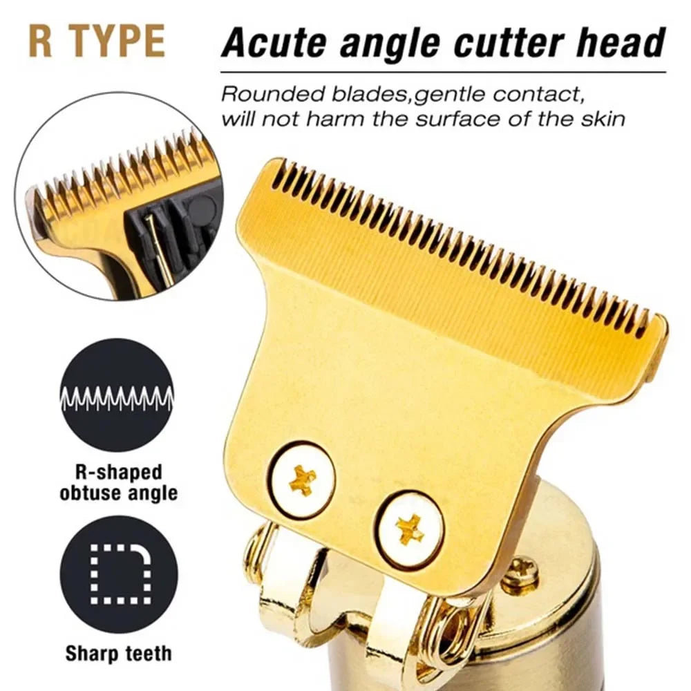 Tondeuse à cheveux électrique Rechargeable USB, ensemble tondeuse à cheveux sans fil pour la coupe de cheveux, tondeuse professionnelle pour barbe