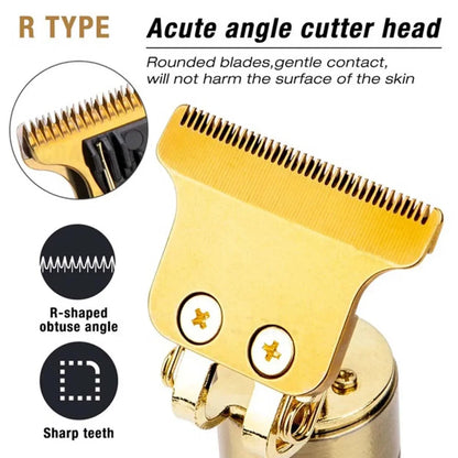 Tondeuse à cheveux électrique Rechargeable USB, ensemble tondeuse à cheveux sans fil pour la coupe de cheveux, tondeuse professionnelle pour barbe