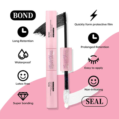 Kit Extension de Cils DIY — 200 Clusters, Colle & Pince Incluses