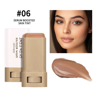 Fond de Teint Stick Sérum — Waterproof, Hydratant & Couvrant