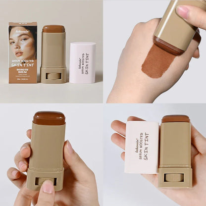 Fond de Teint Stick Sérum — Waterproof, Hydratant & Couvrant