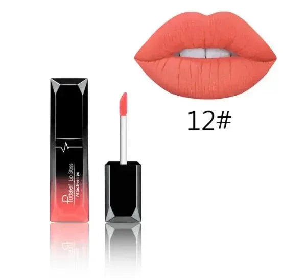 Gloss Lèvres Mat Longue Tenue — Velvet Waterproof, 21 Teintes