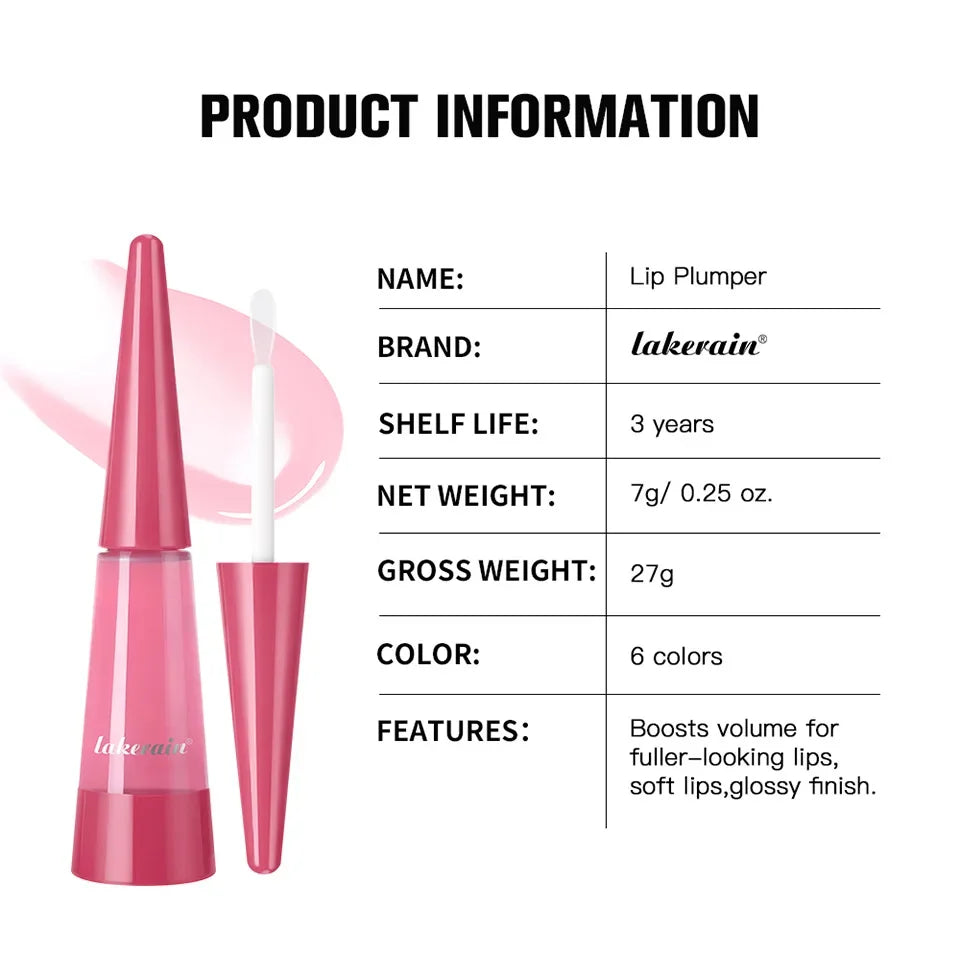 Huile Repulpante à Lèvres — Gloss Volumisant Hydratant Longue Tenue