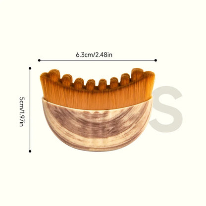 Brosse de Contour Facial — Drainage Lymphatique & Sculpture du Visage