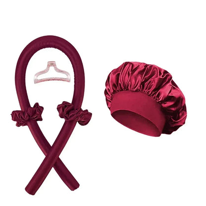 Tige à friser sans chaleur, capuchon de nuit, ruban sans chaleur, bigoudis paresseux, bandeau, bigoudis, bandeau doux, outils de coiffure