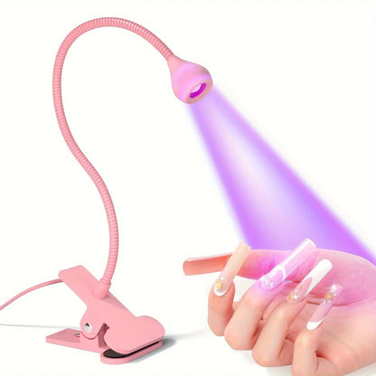 Sèche-ongles lumière UV lampe à ongles alimenté par USB conception Portable avec pour Mini USB pour ongles en Gel ongle manucure Salon outils