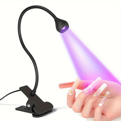 Sèche-ongles lumière UV lampe à ongles alimenté par USB conception Portable avec pour Mini USB pour ongles en Gel ongle manucure Salon outils