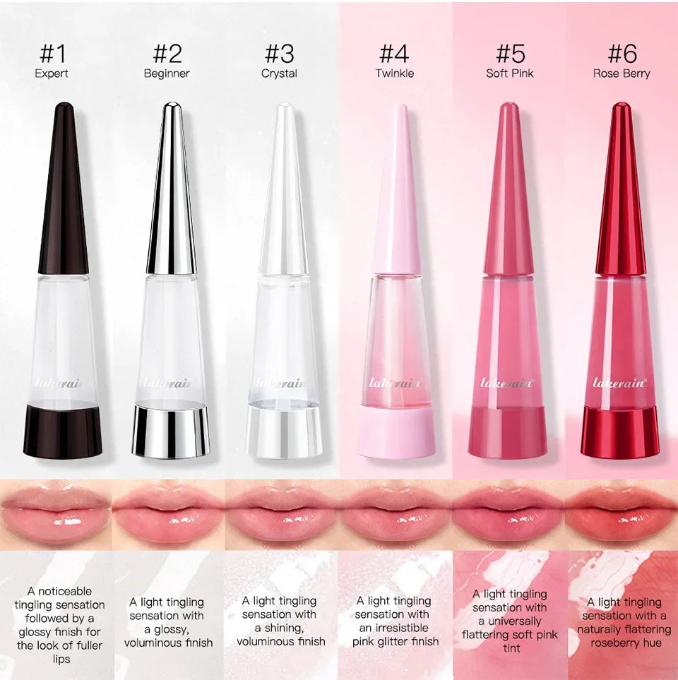 Huile Repulpante à Lèvres — Gloss Volumisant Hydratant Longue Tenue