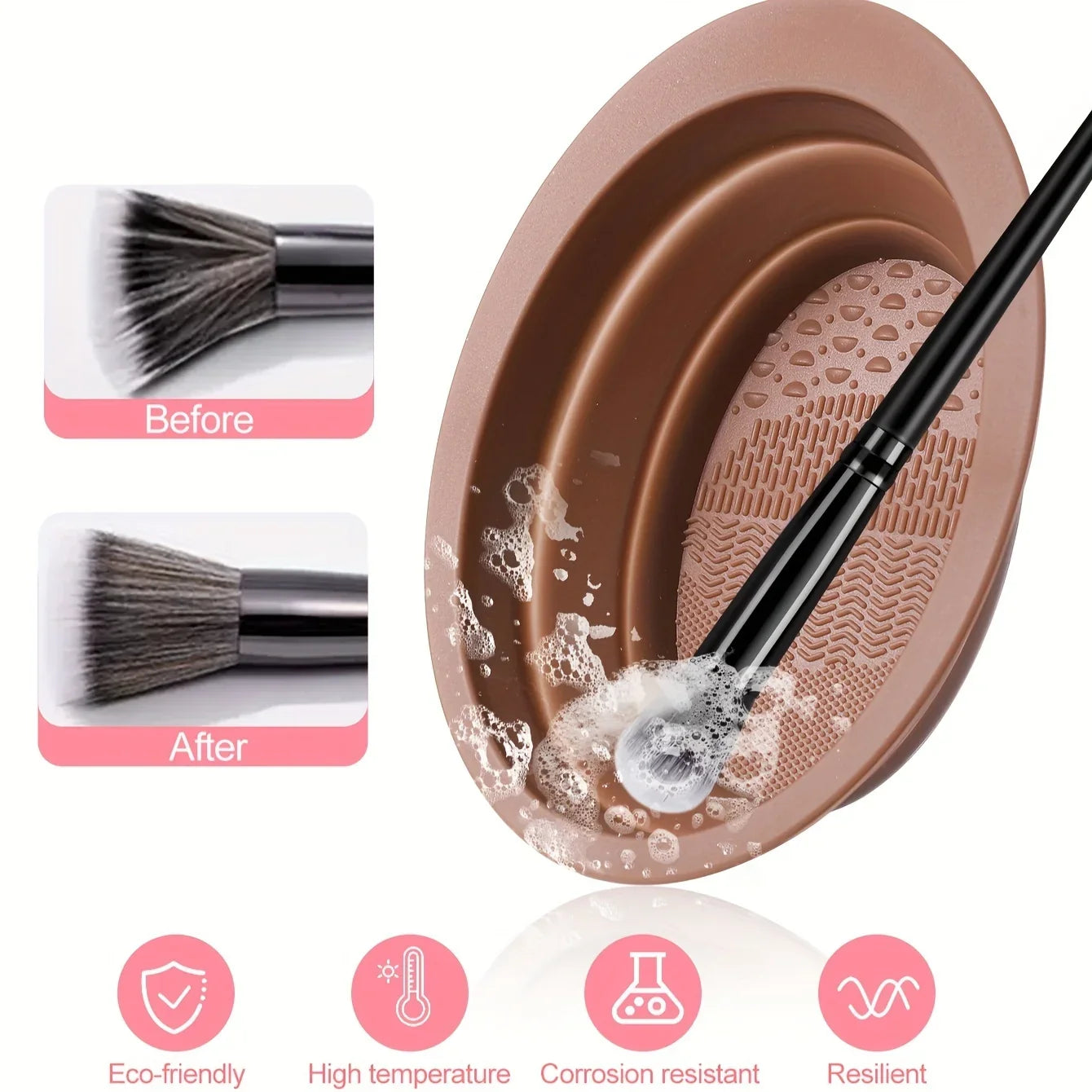 Ensemble de pinceaux de maquillage professionnel 52PCS