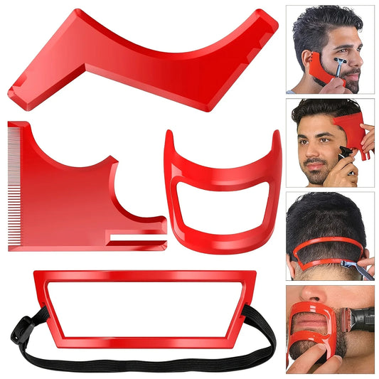 Kit de façonnage de barbe 4-en-1